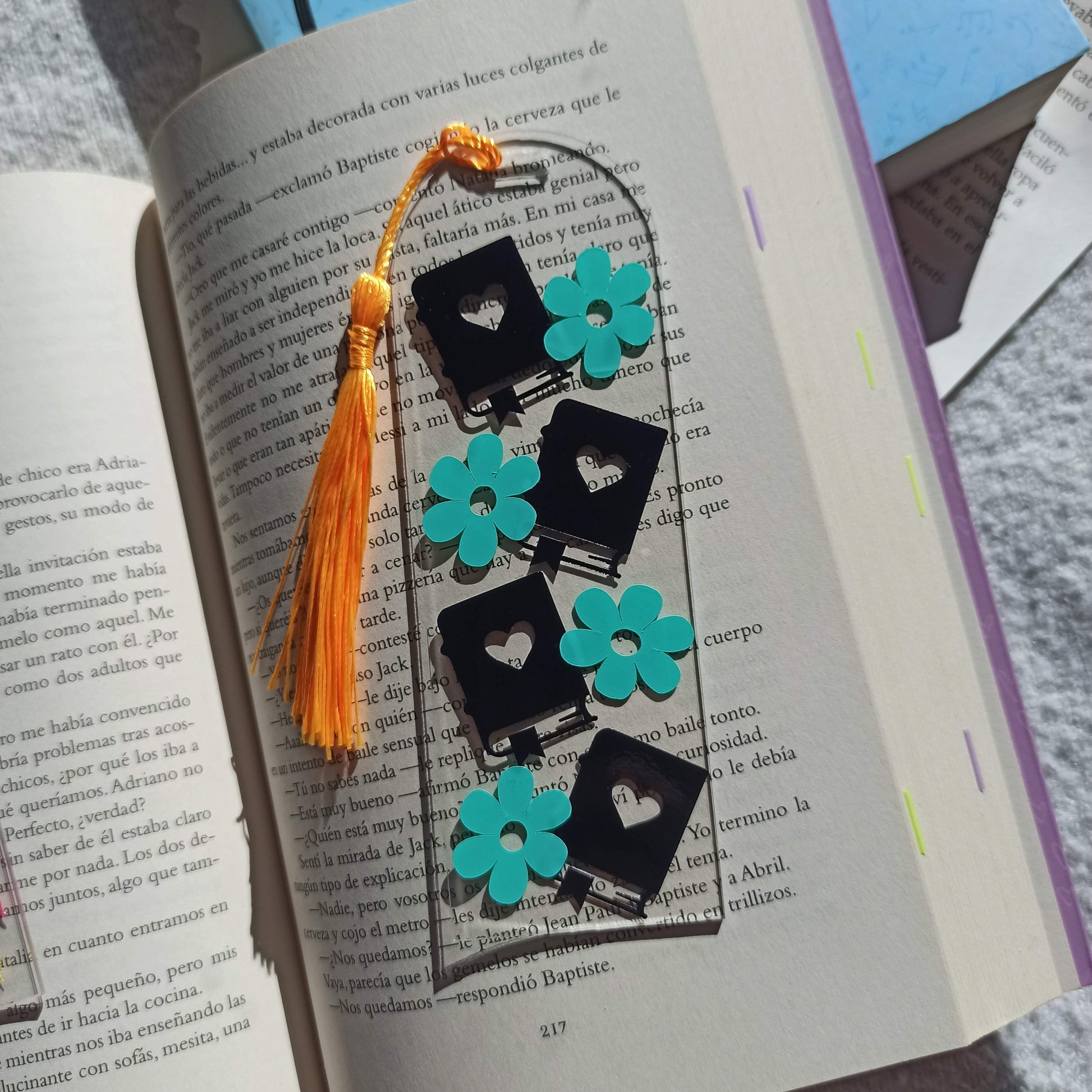 MARCAPÁGINAS ACRÍLICO 'BOOKS'